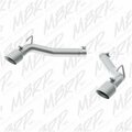 Mbrp 6 3 in. Aluminum Axle Back Exhaust Kit for 2010-2015 Chevrolet Camaro MBRS7021AL